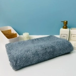 Полотенце махровое 70*140см «Vivien» цвет грозовое небо 10340 плотность 400гр/м2 с петелькой-подвесом