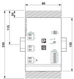 1075240 - TRIO-PS-2G/1500DC/24DC/8 - Преобразователь DC/DC