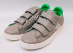 Полуботинки спортивные BIKKEMBERGS shoes Серый/Зеленая пятка (Мальчик)