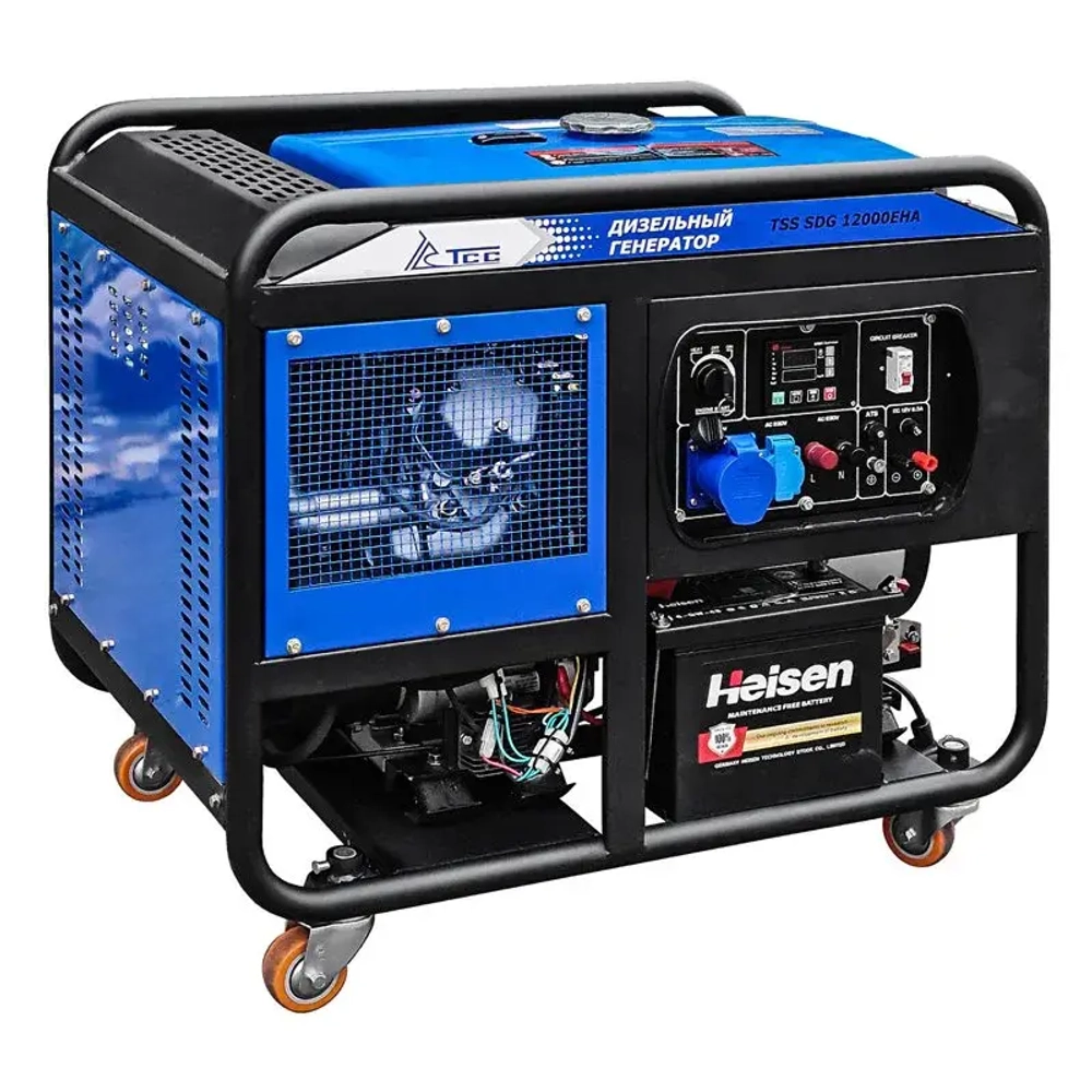 ТСС SDG 12000EHA дизель генератор с блоком АВР ТСС АВР-С 11000D/230 100057/190045
