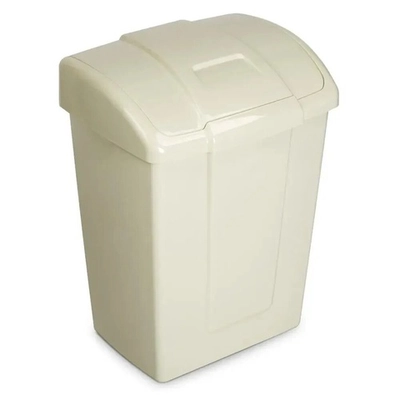 Контейнер для мусора Форте 23л слоновая кость С343СЛК