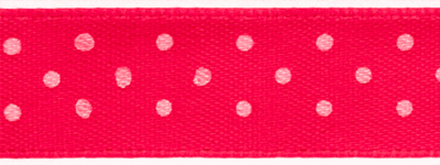 Лента атласная 12 мм  с рисунком, цв.D065/001