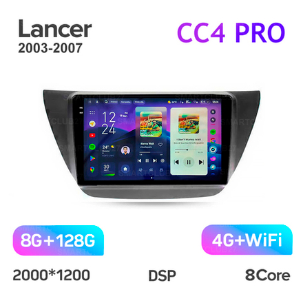 Teyes CC4 Pro 9" для Mitsubishi Lancer 2003-2007