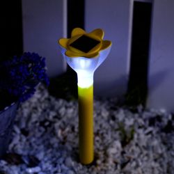 USL-C-419-PT305 Cадовый светильник на солнечной батарее Yellow crocus. Серия Classic. Упаковка-пленка.