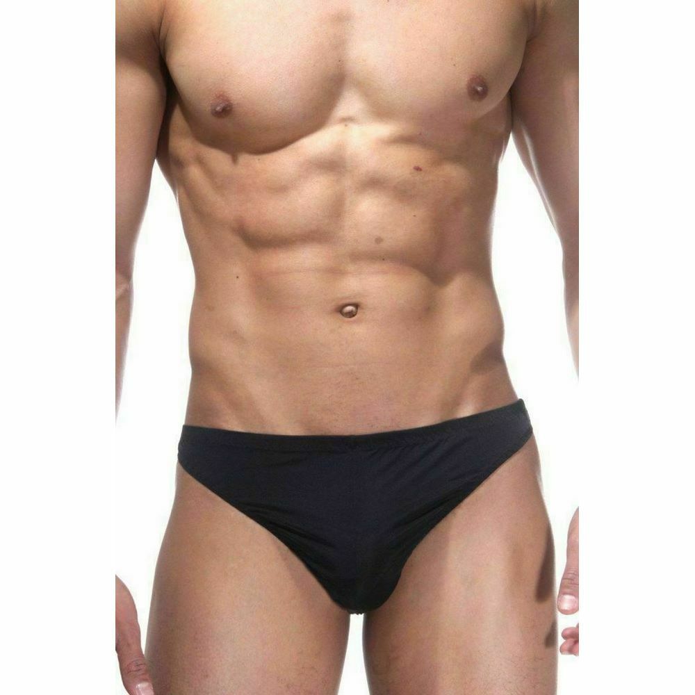 Трусы мужские тонги черные La Blinque LB075