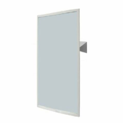 Зеркало настенное наклонное 700х500 мм нерж. сталь NOFER 08023.B глянцевый