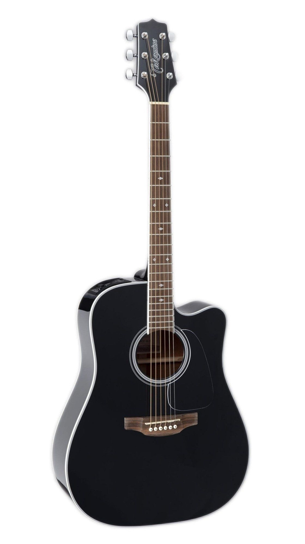 TAKAMINE Акустическая гитара Электроакустическая GD38CE-BLK 6-струнная, корпус Ель