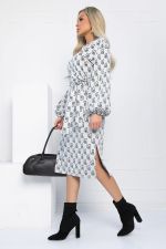 Платье Домино (светло-серое) П12763-18М LT Collection