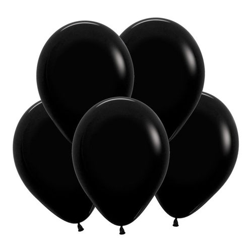 S 18" Пастель Черный / Black / 25 шт.