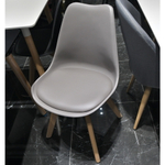 Комплект из 4-х стульев Eames Bon латте