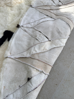 Ковер шкура натуральная овчина меховой