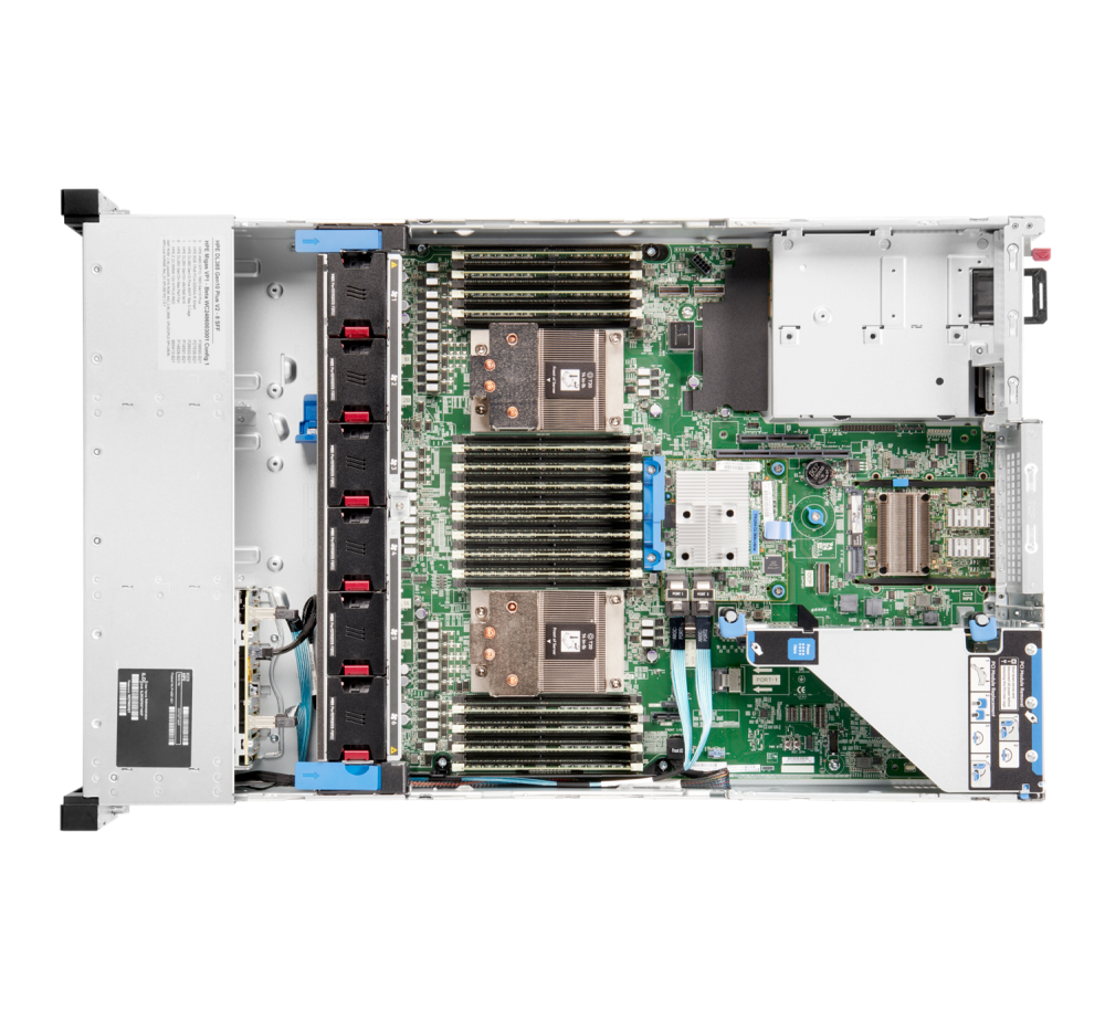 Стоечный сервер - HP Enterprise ProLiant DL385  Gen10 Plus v2, 2U, 8x 2.5“, 1x EPYC[7313] 16 Cores, 4096Gb, P39122-B21