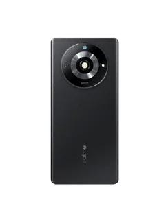 Задняя крышка для Realme 11 Pro черная (Black) со стеклом камеры