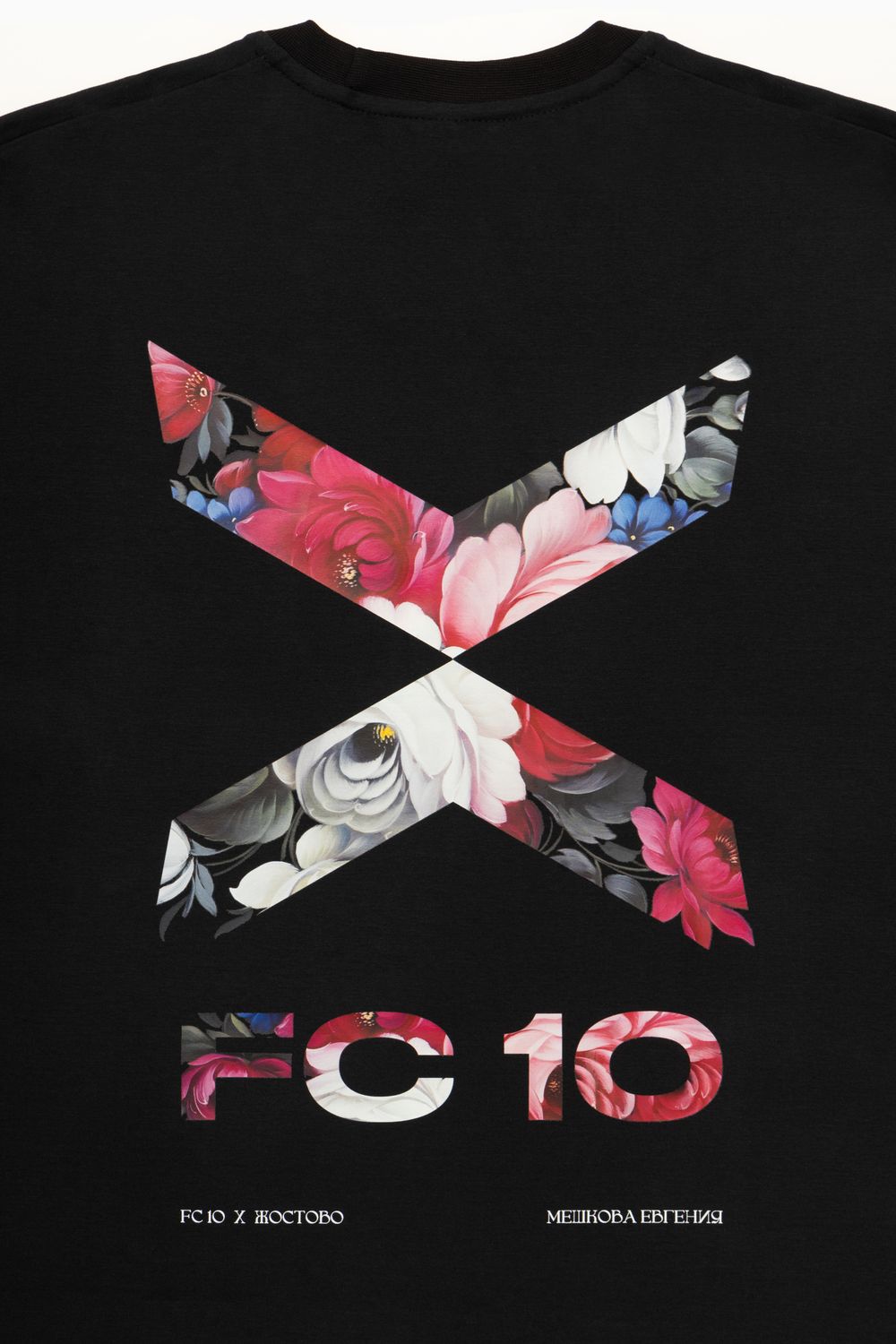 Футболка ФК10 Жостово черная