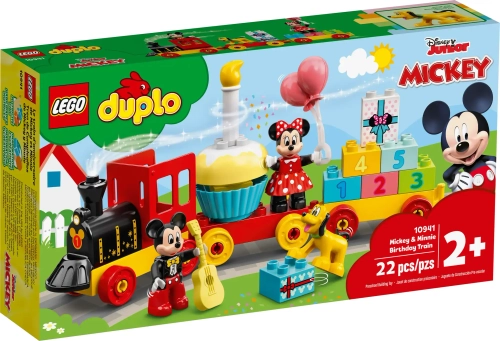 Конструктор LEGO Duplo 10941 Disney Праздничный поезд Микки и Минни