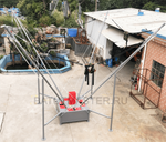 Батут-банджи «Полёт», 4-местный, 5×5×5 м