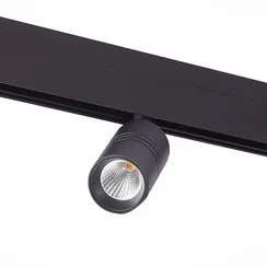 ST365.436.07 Магнитный трековый светильник Черный LED 1*7W 3000K 595Lm Ra>90 36° IP20 L-xW44xH90 48V СКАЙЛАЙН 48V