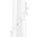 804310 Подвес PETALO 1х40W E14 ХРОМ/БЕЛЫЙ