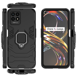 Противоударный чехол с кольцом Panther Case для Realme 8i