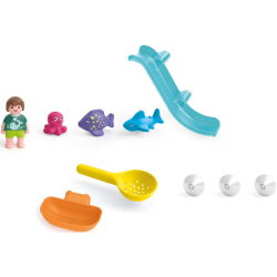 Playmobil - Водная горка Junior Aqua с морскими животными 71689 / артикул   71689  / GTIN 4008789716897