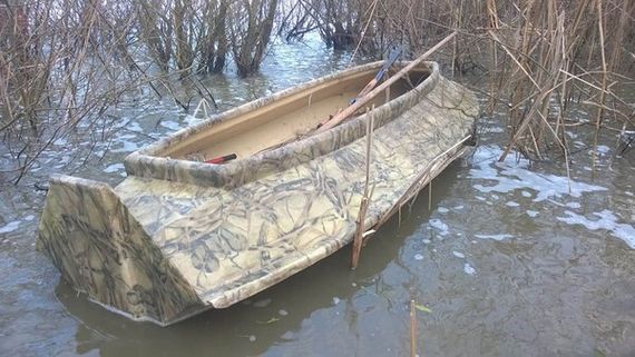 Лодка пластиковая Aquatrim Скрадок 320