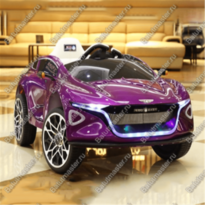 Детский электромобиль "Bentley" фиолетовый, стандартная комплектация