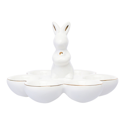 Подставка для яиц easter bunny из коллекции essential, 17х17x12,5 см