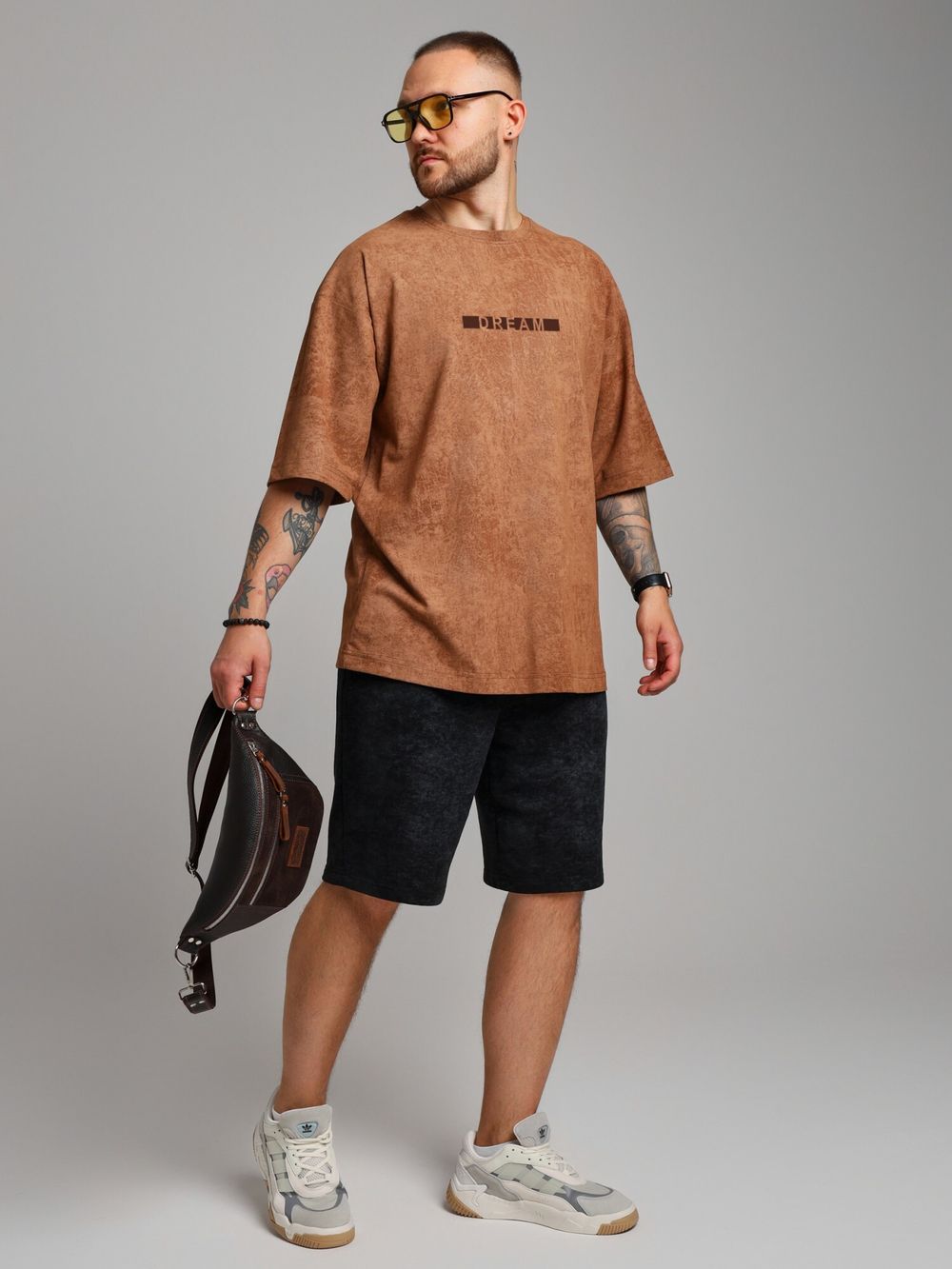 Фуфайка (футболка) мужская Сидней-4 Виотекс КОРИЧНЕВЫЙ