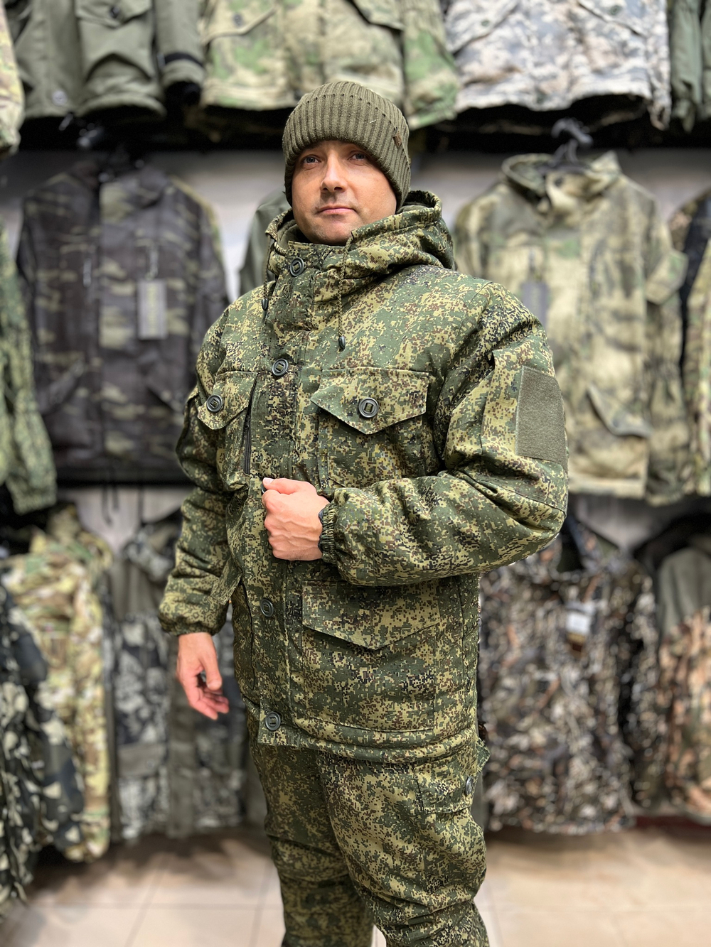 Костюм Горка 8 Пиксель Зима