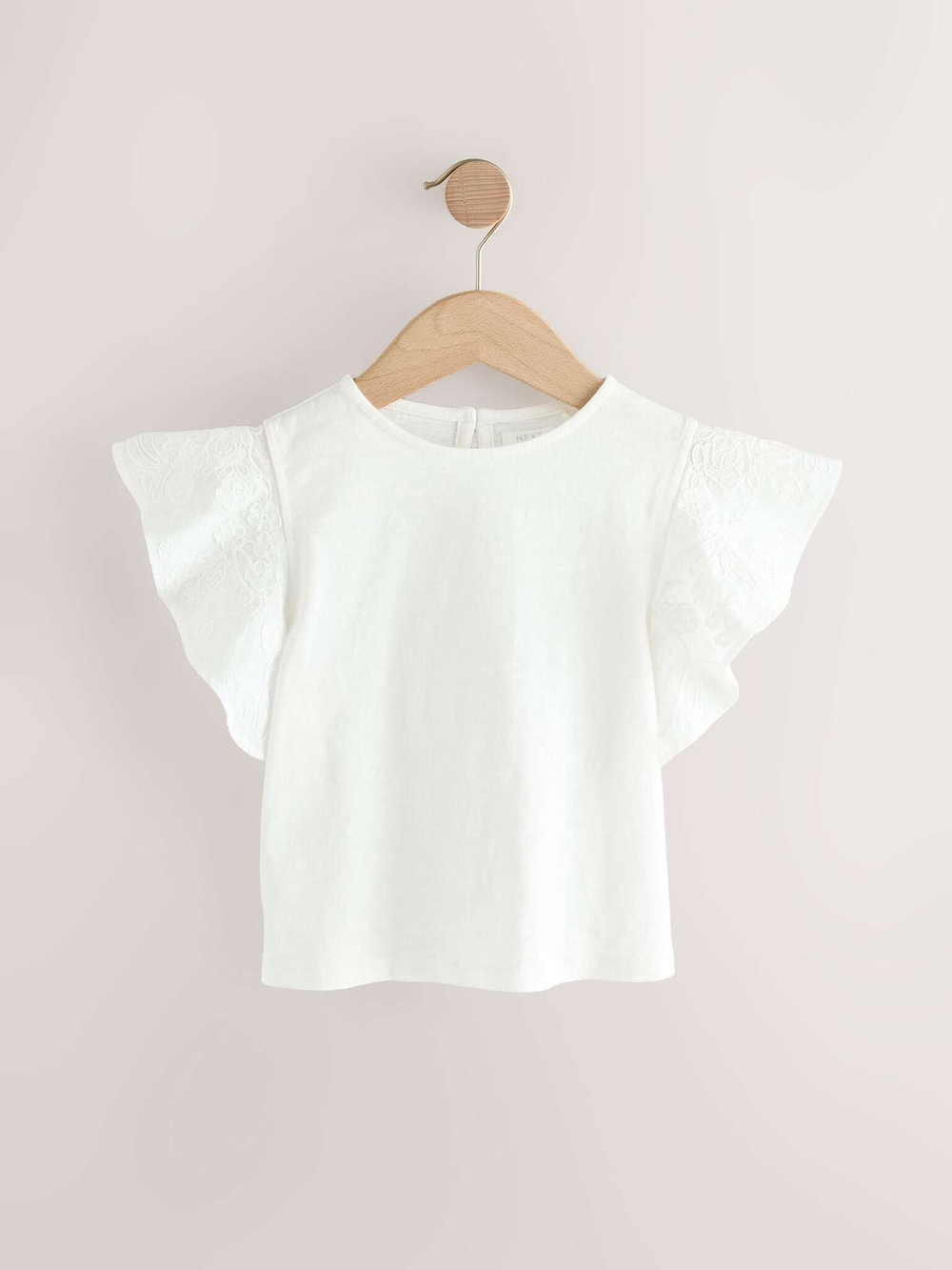 Футболка для девочки Next E44-400, Молочный