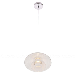 Подвесной светильник Cloyd ERLEBNIS-B P1 / Ø29 см - хром (арт.11410)