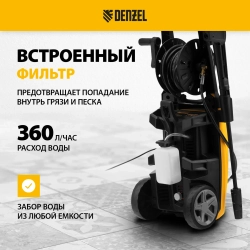 Мойка высокого давления Denzel R-170D