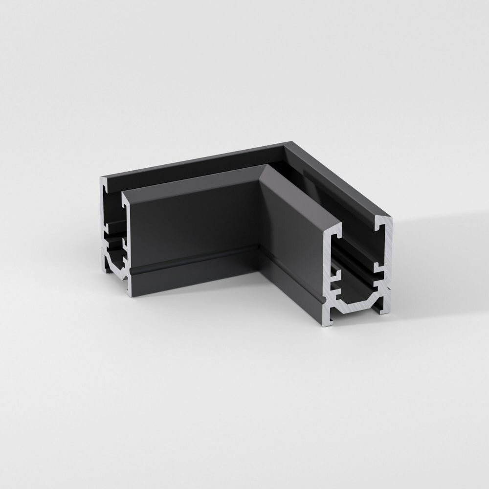 Коннектор угловой для накладного шинопровода Elektrostandard Mini Magnetic 85179/00 черный