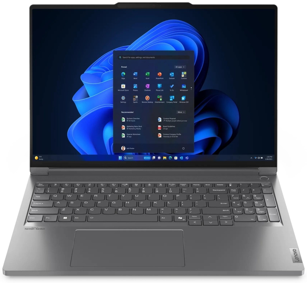 Ноутбук Lenovo ThinkBook 16p G5 IRX 16" / 16 Гб / SSD 512 Гб / Без ОС / 21N5001URU