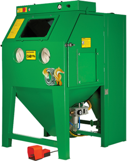 Пескоструйная камера Сontracor CAB-110PD с проходными дверями