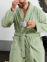 Халат мужской Комфорт-4 Виотекс СВ.- ОЛИВКОВЫЙ