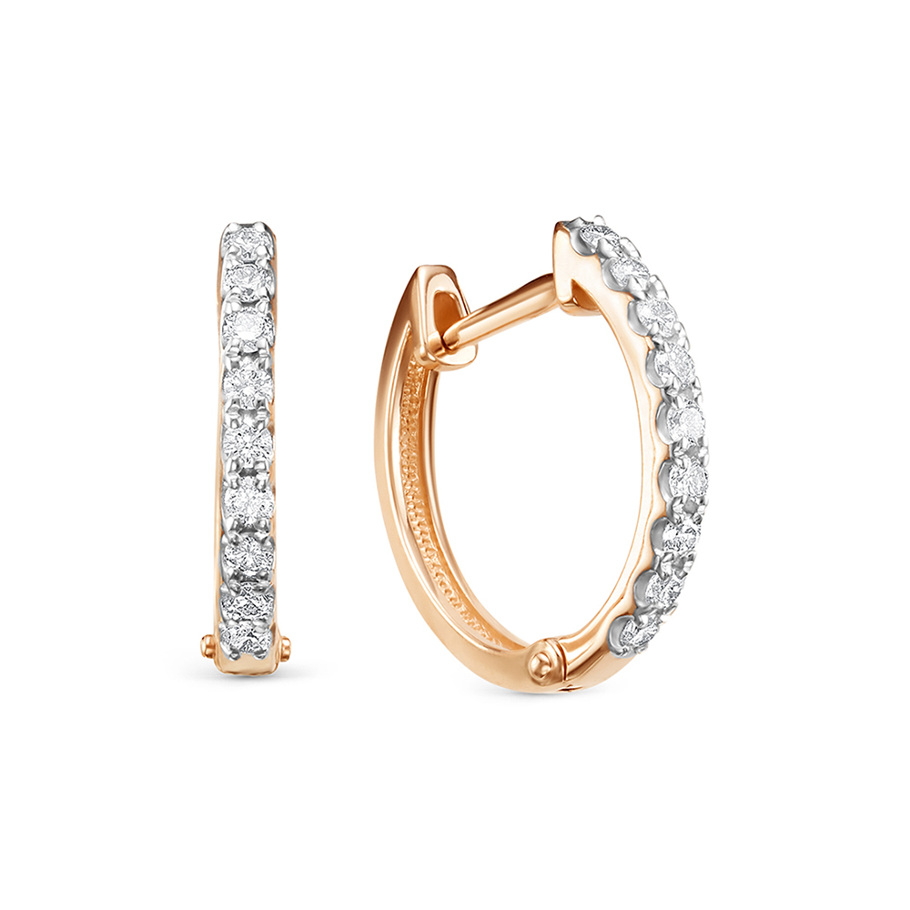 Серьги из золота 585 пробы