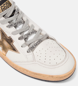 Кеды Golden Goose Ball Star leather sneakers
