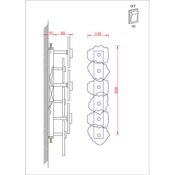 Бра 15W 3000K 1713/17 AP-12 латунь/белый Eleanor Divinare