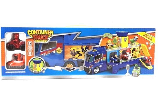 Щ/П Автовоз (свет,звук), 2 машинки