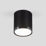 Накладной светодиодный светильник DLR024 6W 4200K черный матовый