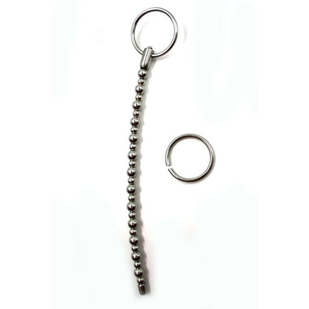 Гибкая уретральная струна из металла (Цвет: металл)