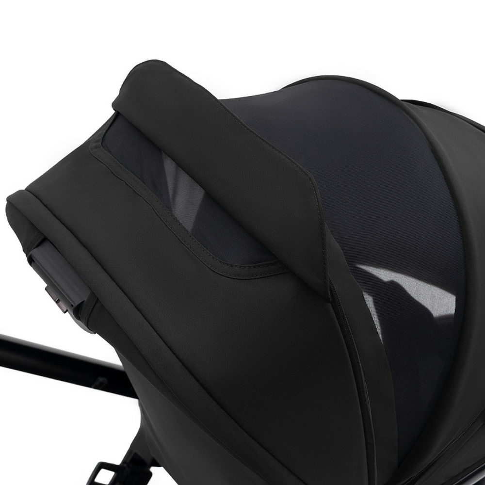 Коляска Agex Prima Pro 3 в 1 с автокреслом i-Team Grey APP626 Black (Черный)