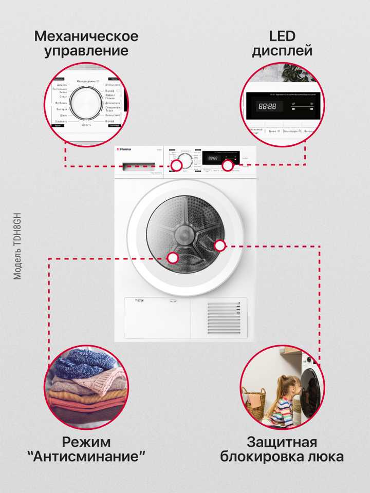 Сушильная машина Hansa TDH8GH