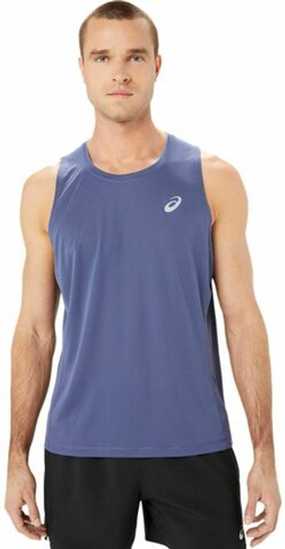Мужская теннисная футболка Asics Core Singlet - thunder blue
