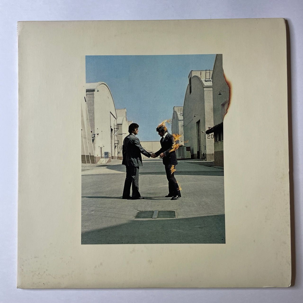 Винтажная виниловая пластинка LP Pink Floyd Wish You Were Here (Japan 1975) (No Obi) (Poster) Welcome To The Machine SOPO 100