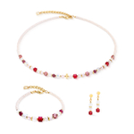 Серьги Coeur de Lion Red-Rose 2105/21-0319