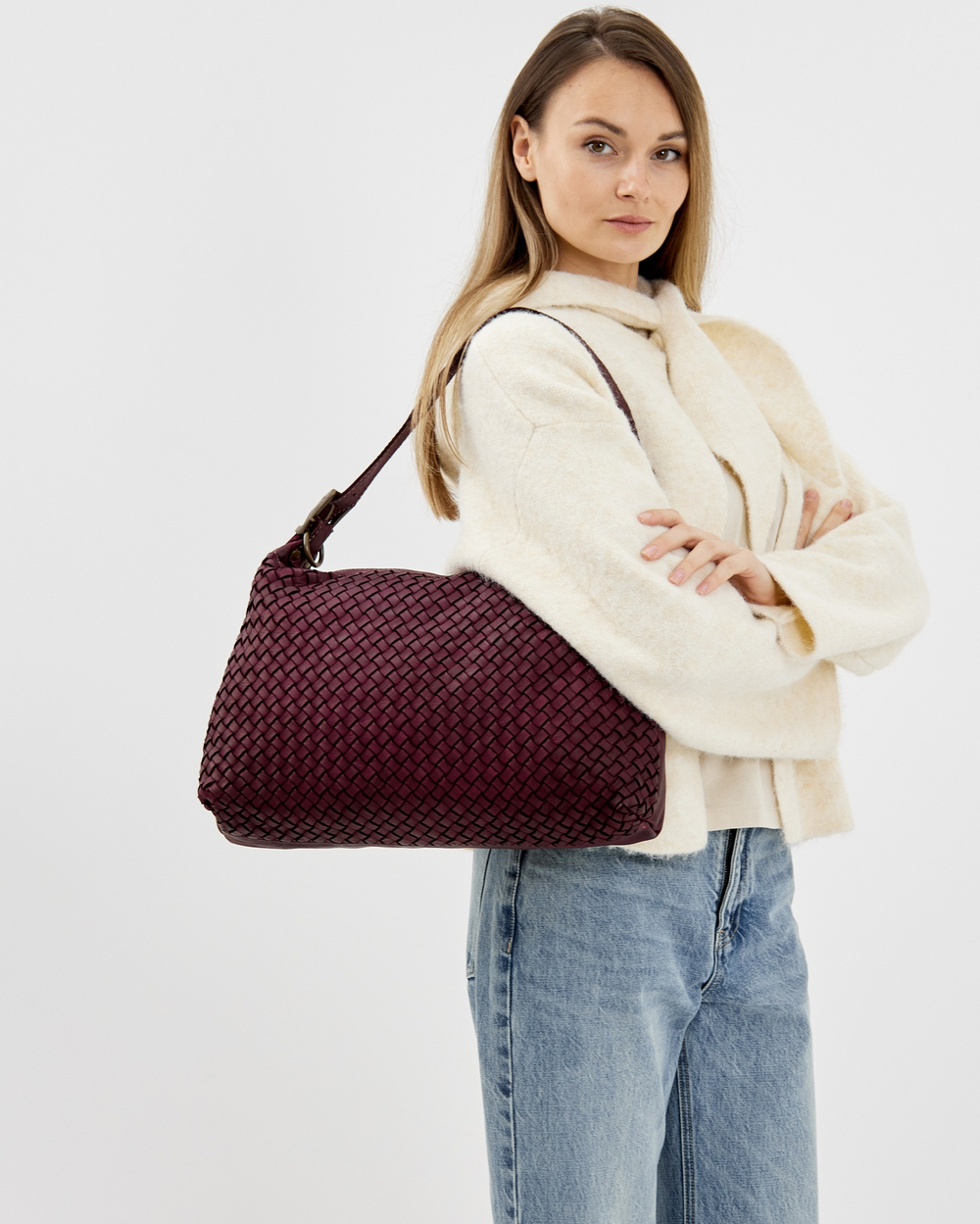 Сумка 573 11 бордовый