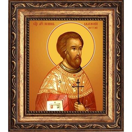 Иоанн Петтай, священномученик, пресвитер. Икона на холсте.