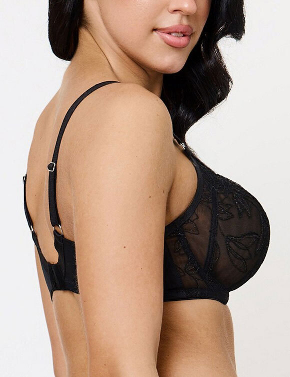 Бюстгальтер Subtille Elena Soft Side Support (черный)